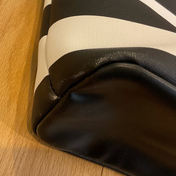 💐B&WstripedTote&Wallet💐 - Picture 7 of 12